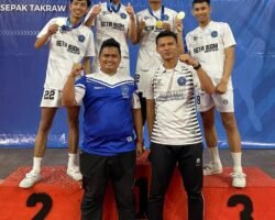 USB Rangkasbitung Raih Medali Emas Sepak Takraw