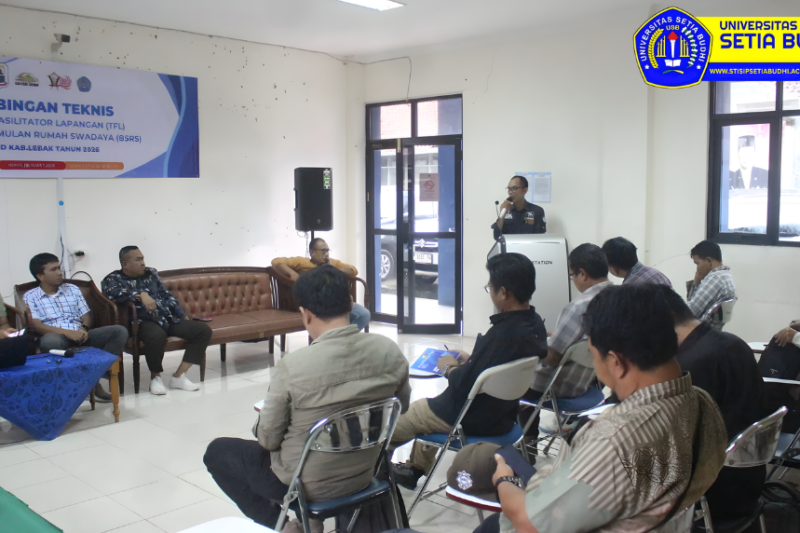 Universitas Setia Budhi Gelar Bimtek Tenaga Fasilitator Lapangan Program BSPS