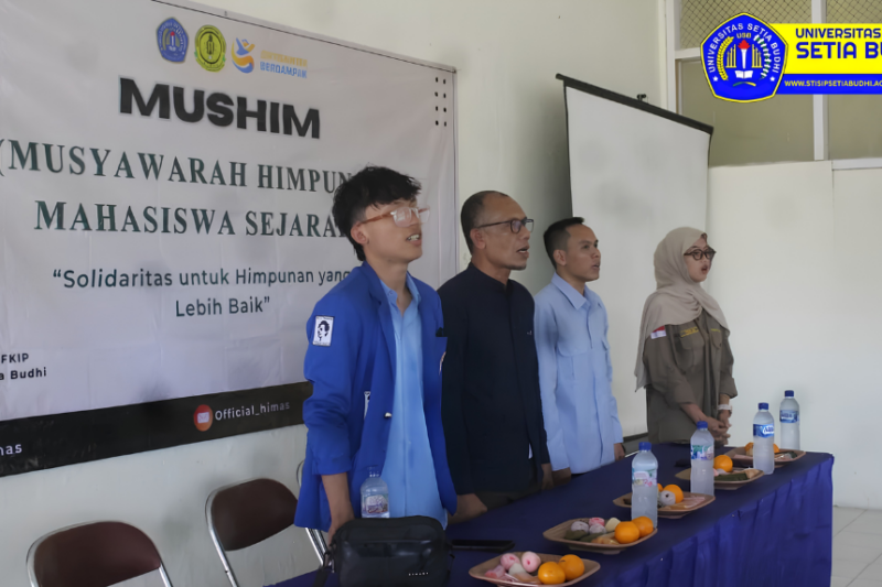 MUSHIM Himpunan Mahasiswa Sejarah USB Perkuat Solidaritas Organisasi Mahasiswa