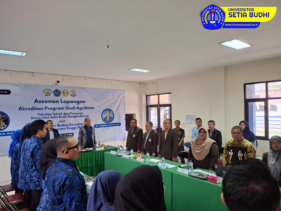 Asesmen Lapangan BAN-PT Prodi Agribisnis Universitas Setia Budhi Perkuat Mutu Akademik