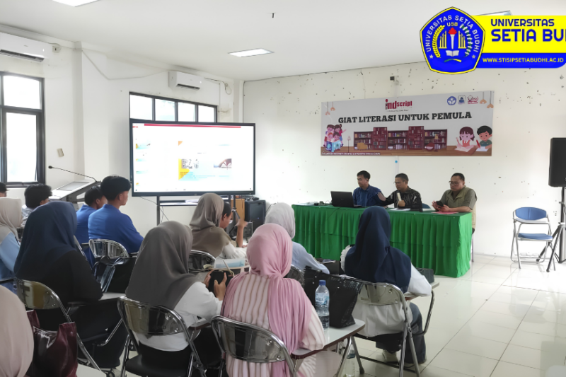 Budaya Literasi Mahasiswa: Universitas Setia Budhi Dorong Generasi Penulis dan Produsen Gagasan