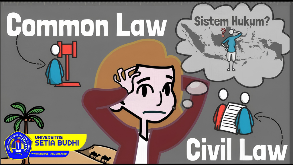Perbandingan Sistem Hukum Civil Law vs Common Law: Implikasinya bagi Praktik Hukum di Indonesia